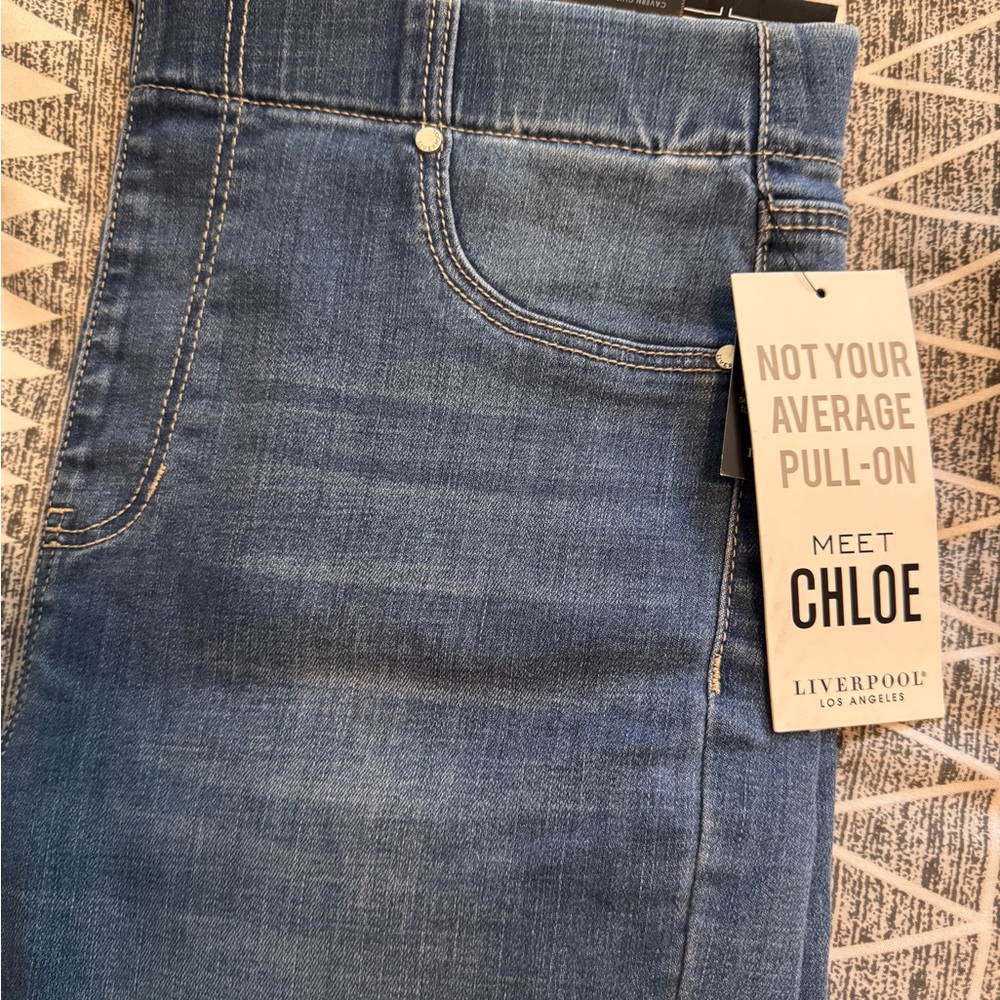 NEW W/ Tags - Liverpool Blue Denim Jeans